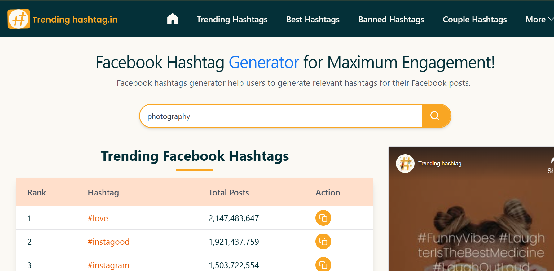 Step 1: Entering seed keywords in the search box